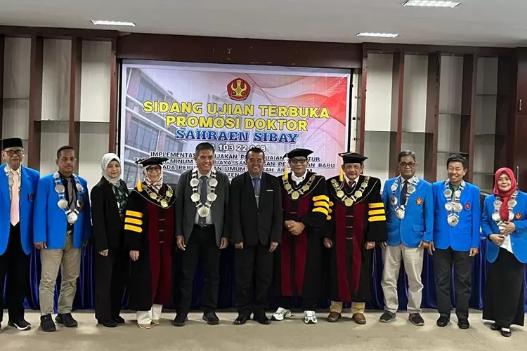 Sahraen Sibay Raih Doktor dengan Predikat Sangat Memuaskan